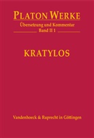 Platon, Peter Staudacher - Platon Werke. - Band 002,1: Kratylos