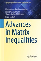 Mohammad Baghe Ghaemi, Mohammad Bagher Ghaemi, Nahi Gharakhanlu, Nahid Gharakhanlu, Rassias, Themistocles M. Rassias... - Advances in Matrix Inequalities