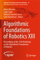 Seth Hutchinson, Marco Morales, Gildardo Sánchez-Ante, Gildardo Sánchez-Ante et al, Lydi Tapia, Lydia Tapia - Algorithmic Foundations of Robotics XIII