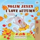 Shelley Admont, Kidkiddos Books - I Love Autumn (Croatian English Bilingual Book for Kids)