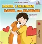 Kidkiddos Books, Inna Nusinsky - Boxer and Brandon (Portuguese English Bilingual Book for Kids-Brazilian)