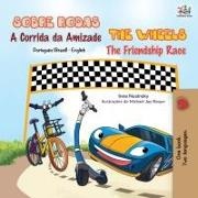 Kidkiddos Books, Inna Nusinsky - The Wheels - The Friendship Race (Portuguese English Bilingual Book - Brazilian)