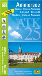 Landesam für Digitalisierung Breitband un, Landesamt für Digitalisierung Breitband un, Breitband und Vermessung Landesamt für Digitalisierung - ATK25-O09 Ammersee (Amtliche Topographische Karte 1:25000)