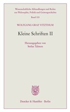 Wolfgang Graf Vitzthum, Stefa Talmon, Stefan Talmon - Kleine Schriften II.