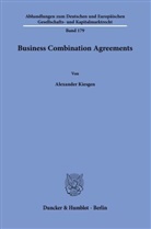 Alexander Kiesgen - Business Combination Agreements.