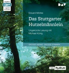 Eduard Mörike, Michael König - Das Stuttgarter Hutzelmännlein, 1 Audio-CD, 1 MP3 (Audio book)