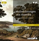 Charles Dickens, Christian Brückner - Aufzeichnungen aus Amerika, 1 Audio-CD, 1 MP3 (Hörbuch)