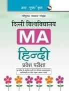 RPH Editorial Board - Delhi University M.A. Hindi Entrance Test Guide