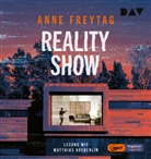 Anne Freytag, Matthias Koeberlin - Reality Show, 1 Audio-CD, 1 MP3 (Hörbuch)