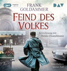 Frank Goldammer, Heikko Deutschmann - Feind des Volkes. Max Hellers letzter Fall, 1 Audio-CD, 1 MP3 (Hörbuch)