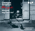 Georges Simenon, Walter Kreye - Maigret regt sich auf, 4 Audio-CD (Audio book)