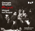 Georges Simenon, Walter Kreye - Maigret hat Skrupel, 4 Audio-CD (Livre audio)