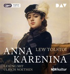 Lew Tolstoi, Ulrich Noethen - Anna Karenina, 4 Audio-CD, 4 MP3 (Hörbuch)