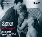 Georges Simenon, Walter Kreye - Maigret gerät in Wut, 4 Audio-CD (Livre audio)