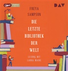 Freya Sampson, Laura Maire - Die letzte Bibliothek der Welt, 1 Audio-CD, 1 MP3 (Hörbuch)