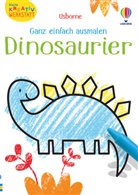 Kirsteen Robson, Jenny Brown - Kleine Kreativ-Werkstatt - Ganz einfach ausmalen: Dinosaurier