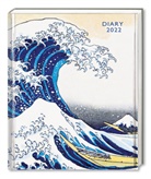 Flame Tree Publishing, Utagawa Hiroshige - Katsushika Hokusai - The Great Wave Pocket Diary 2022
