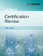American College of Sports Medicine, American College Of Sports Medicine (Acsm), Peter Magyari - ACSM's Certification Review