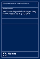 Benedikt Bielefeld - Verfahrensfragen bei der Anpassung von Verträgen nach § 313 BGB