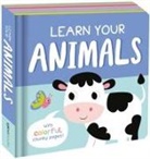 Igloobooks, Fhiona Galloway - Learn Your Animals: Chunky Board Book