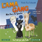 Heike Eva Schmidt, Matti Krause - Die Lama-Gang. Mit Herz & Spucke 1: Ein Fall für alle Felle, 2 Audio-CD (Hörbuch)