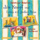 Michael Ende, Charlotte Lyne, Jens Wawrczeck - Jim Knopf und Lukas auf großer Reise, 1 Audio-CD (Audio book)
