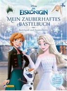 Walt Disney - Disney Die Eiskönigin: Mein zauberhaftes Bastelbuch - Bastelspaß und Ausmalbilder!