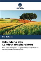 Iris Bohnet - Erkundung des Landschaftscharakters