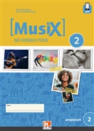 Marku Detterbeck, Markus Detterbeck, Gero Schmidt-Oberländer - MusiX 2 (Ausgabe ab 2019) Arbeitsheft 2 inkl. Helbling Media App, m. 1 Beilage