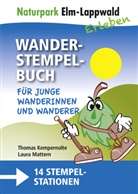 Thoma Kempernolte, Thomas Kempernolte, Laura Mattern - Naturpark Elm Lappwald - Wanderstempelbuch-Familienpaket, m. 1 Karte