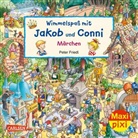Julia Hofmann, Carlotta Schade, Peter Friedl - Maxi Pixi 377: Wimmelspaß mit Jakob und Conni: Märchen