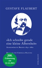 Gustave Flaubert, Rainer Moritz, Cornelia Hasting - »Ich schreibe gerade eine kleine Albernheit«