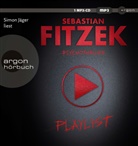 Sebastian Fitzek, Simon Jäger - Playlist, 1 Audio-CD, 1 MP3 (Audio book)