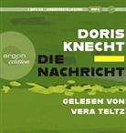 Doris Knecht, Vera Teltz - Die Nachricht, 1 Audio-CD, 1 MP3 (Audio book)