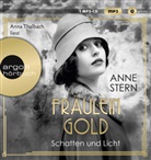 Anne Stern, Anna Thalbach - Fräulein Gold. Schatten und Licht, 1 Audio-CD, 1 MP3 (Audio book)