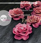 Jane Austen, Eva Mattes - Emma, 2 Audio-CD, 2 MP3 (Hörbuch)