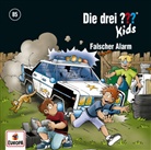 Boris Pfeiffer - Die drei ??? Kids - Falscher Alarm (Livre audio)