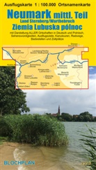 Dirk Bloch - Landkarte Neumark - mittlerer Teil