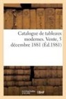 Collectif, Georges Petit - Catalogue de tableaux modernes.