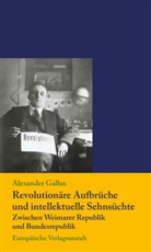 Alexander Gallus - Revolutionäre Aufbrüche und intellektuelle Sehnsüchte zwischen Weimarer Republik und Bundesrepublik