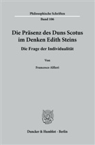 Francesco Alfieri - Die Präsenz des Duns Scotus im Denken Edith Steins.