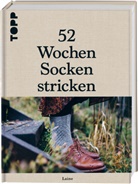 Laine - 52 Wochen Socken stricken. Die schönsten Stricksocken internationaler Designerinnen des Laine Magazines
