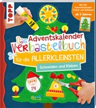 Ursula Schwab - Das Adventskalender-Verbastelbuch für die Allerkleinsten. Schneiden und Kleben. Mit XXL-Poster