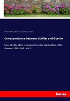 Friedrich Schiller, L. D. Schmitz, Johann Wolfgang von Goethe - Correspondence between Schiller and Goethe