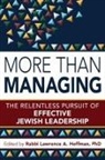Lawrence A. Hoffman, Lawrence A. Hoffman, PhD Hoffman - More Than Managing