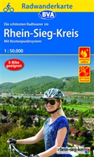 53721 Siegburg, 53721 Siegburg, BV BikeMedia GmbH, BVA BikeMedia GmbH, BVA BikeMedia GmbH, 53721 Siegburg Rhein-Sieg-Kreis - Radwanderkarte BVA Radwandern im Rhein-Sieg-Kreis 1:50.000, reiß- und wetterfest, GPS-Tracks Download