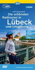 Allgemeiner Deutscher Fahrrad-Club e.V. (ADFC), Bike, BVA BikeMedia GmbH, Allgemeine Deutscher Fahrrad-Club e V (ADFC, Allgemeiner Deutscher Fahrrad-Club e V (ADFC - ADFC-Regionalkarte Die schönsten Radtouren in Lübeck und Umgebung, mit Tagestourenvorschlägen, reiß- und wetterfest, E-Bike-geeignet, GPS-Tracks-Download