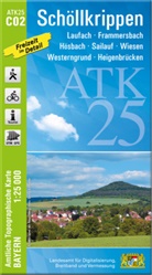 Landesam für Digitalisierung Breitband un, Landesamt für Digitalisierung Breitband un, Breitband und Vermessung Landesamt für Digitalisierung - ATK25-C02 Schöllkrippen (Amtliche Topographische Karte 1:25000)