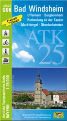 Landesam für Digitalisierung Breitband un, Landesamt für Digitalisierung Breitband un, Breitband und Vermessung Landesamt für Digitalisierung - ATK25-G06 Bad Windsheim (Amtliche Topographische Karte 1:25000)
