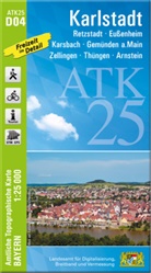 Landesam für Digitalisierung Breitband un, Landesamt für Digitalisierung Breitband un, Breitband und Vermessung Landesamt für Digitalisierung - ATK25-D04 Karlstadt (Amtliche Topographische Karte 1:25000)